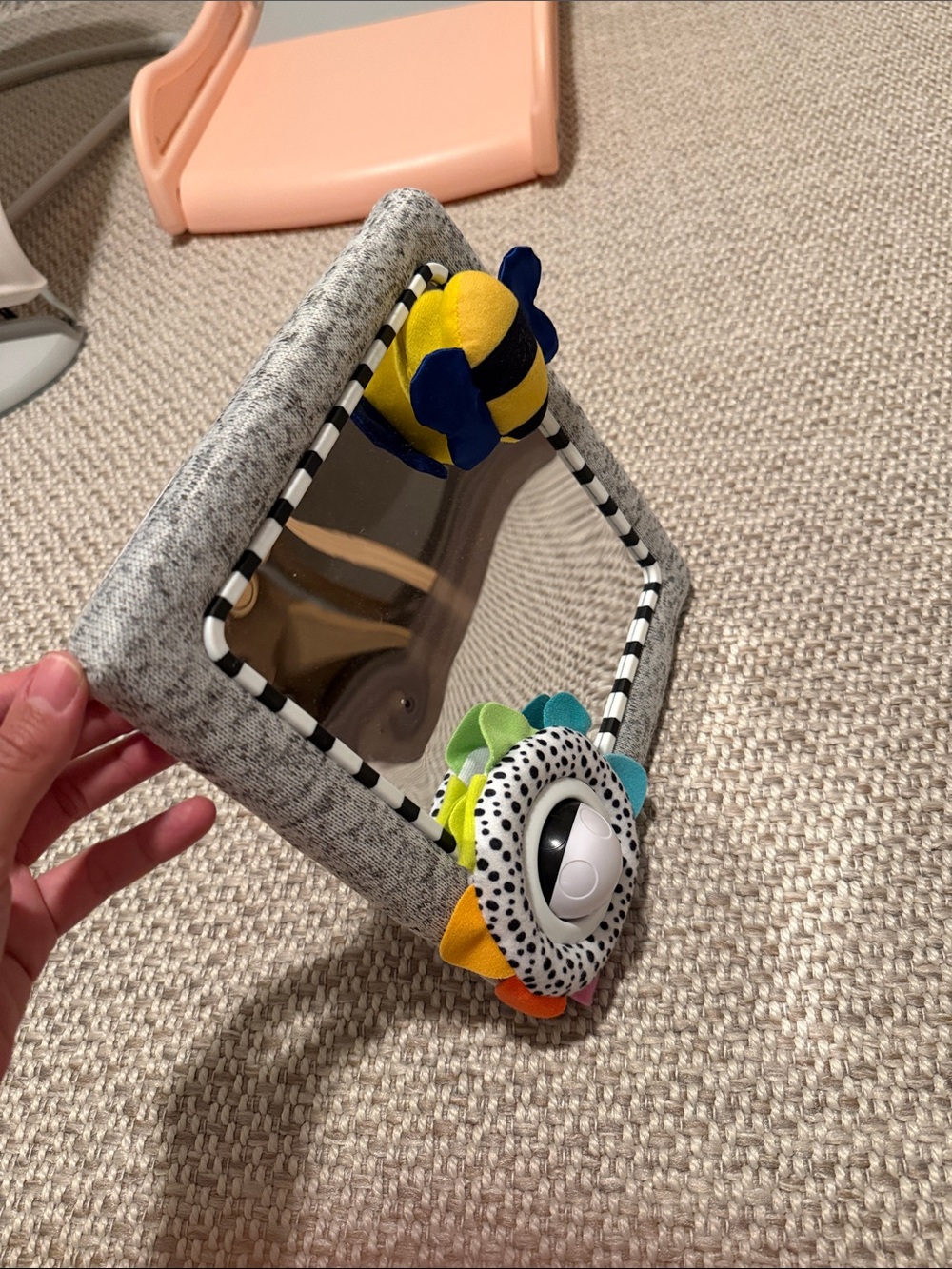 Tummy Time mirror toy